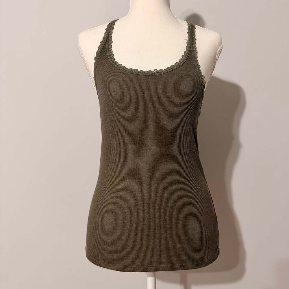 Aerie Ribbed Trim Tank Top - Picture 1 of 6